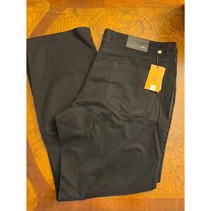 Men's Enzo Black Jeans 100% Cotton NWT 42" x 32"